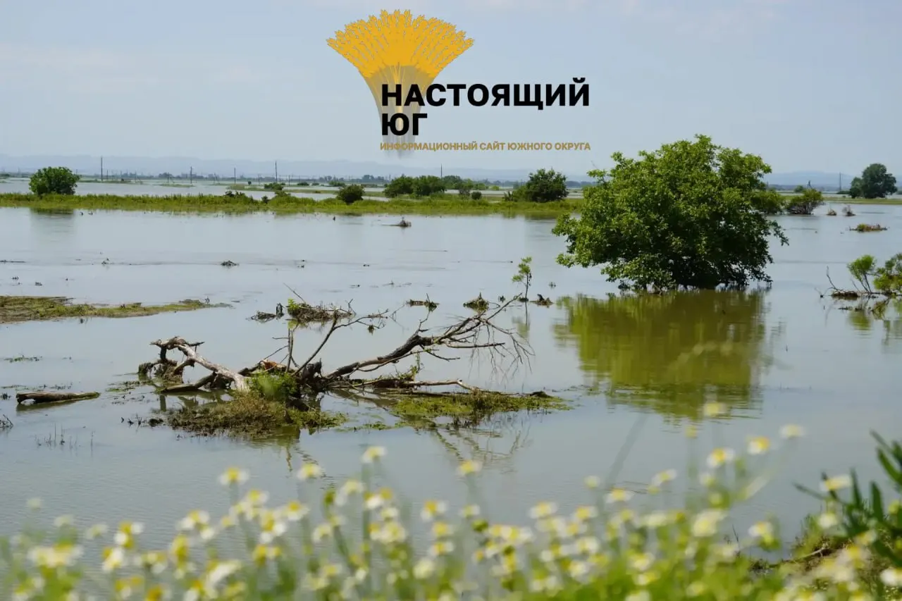 В хуторе Западном круглосуточно откачивают воду после прорыва дамбы на реке Кубань. Подтоплены более 10 тысяч гектаров, в районе действует режим чрезвычайной ситуации.