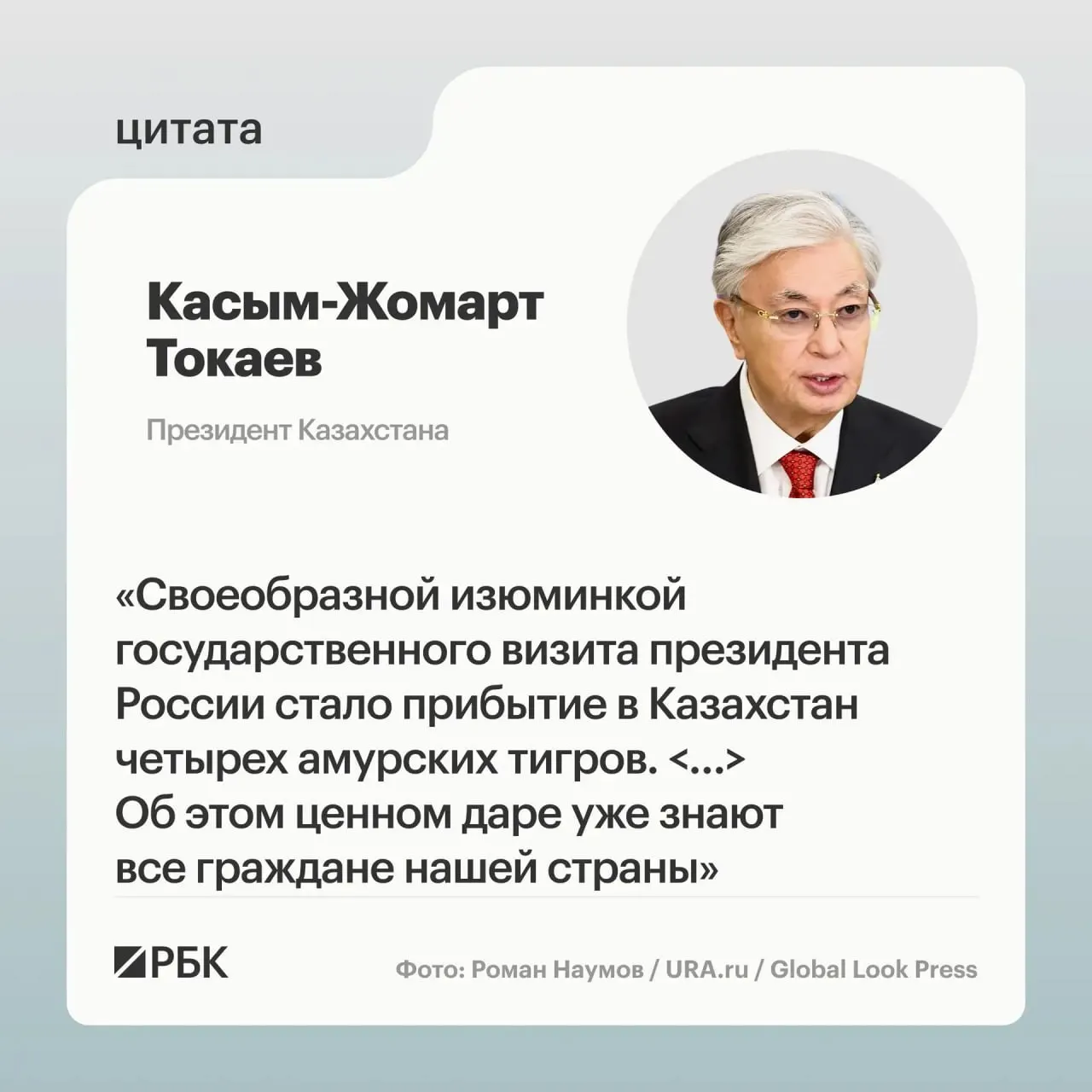 После обращения Казахстана Россия отправила в Астану семейную группу амурских тигров, чтобы помочь возродить вид на территории республики.