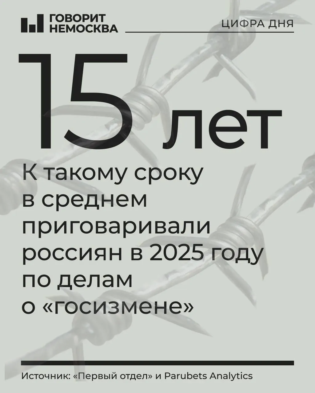 За 2025 год по делам о госизмене, шпионаже и смежным статьям были осуждены 478 человек — рост по сравнению с 2024 годом. Рост наказаний, частое объединение обвинений и активное участие военных судов превратили такие дела в массовую и закрытую практику.