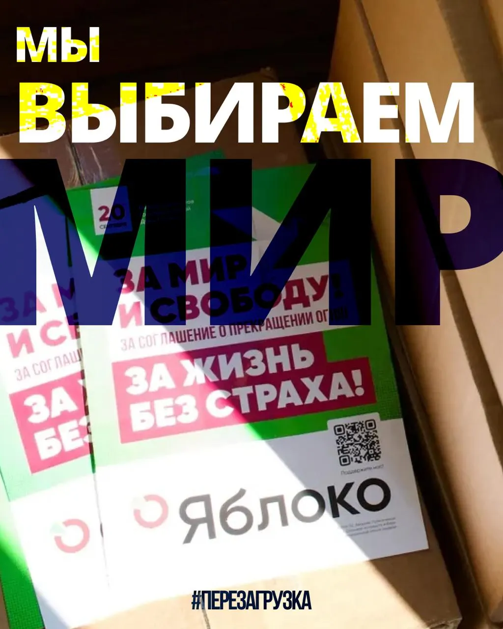 К кампании Яблока присоединяются 53 региона; на карте проекта можно выбрать регион и найти своих кандидатов за мир и свободу. 14 августа подано ходатайство об апелляции к Верховному суду; поддержка растет, вступления в московское отделение идут полным ходом, россияне за рубежом выражают солидарность. 20 сентября — день выбора мира.