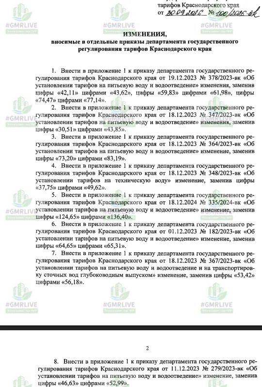 С 1 октября 2026 года увеличились тарифы на водоснабжение, вывоз мусора и отопление. Подробности по размеру платежей и индексации.